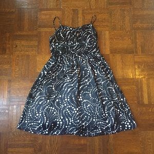 Polka dot formal dress